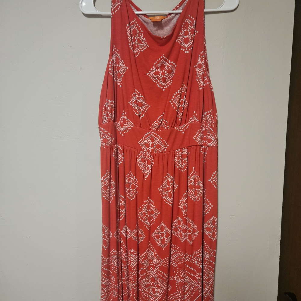 Joe Fresh Scarlet and Ivory Maxi Dress